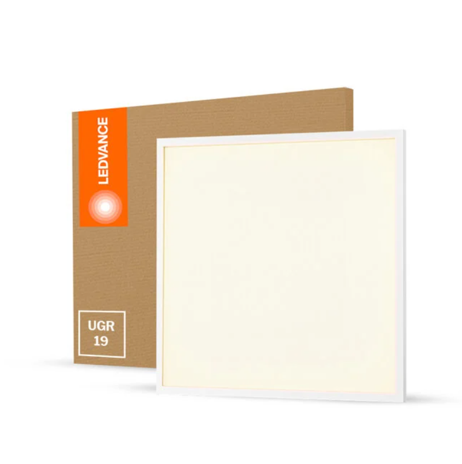 LEDVANCE 60X60 36W 830 BKT Panel Light, Warm White LED Panel for Uniform Indoor Lighting in Offices and Commercial Spaces, Efficient and Slim Design